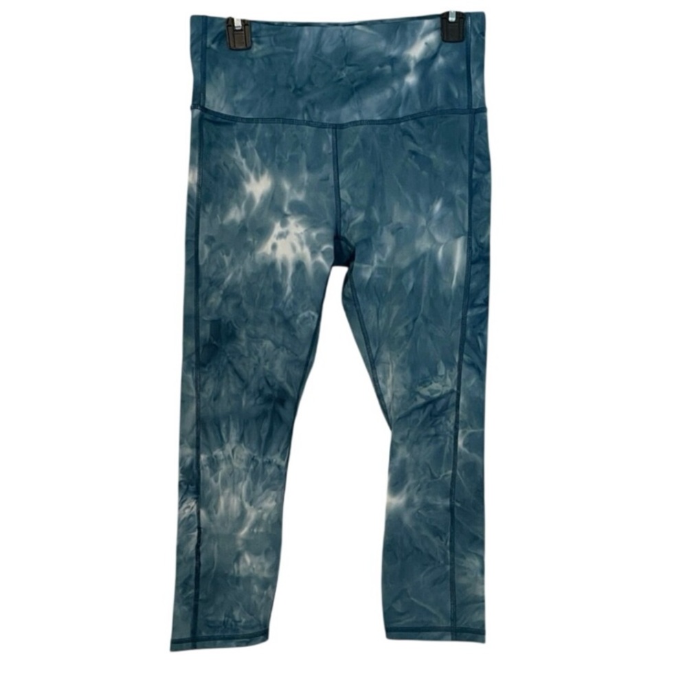 RBX Blue Tie-Dye Workout Leggings